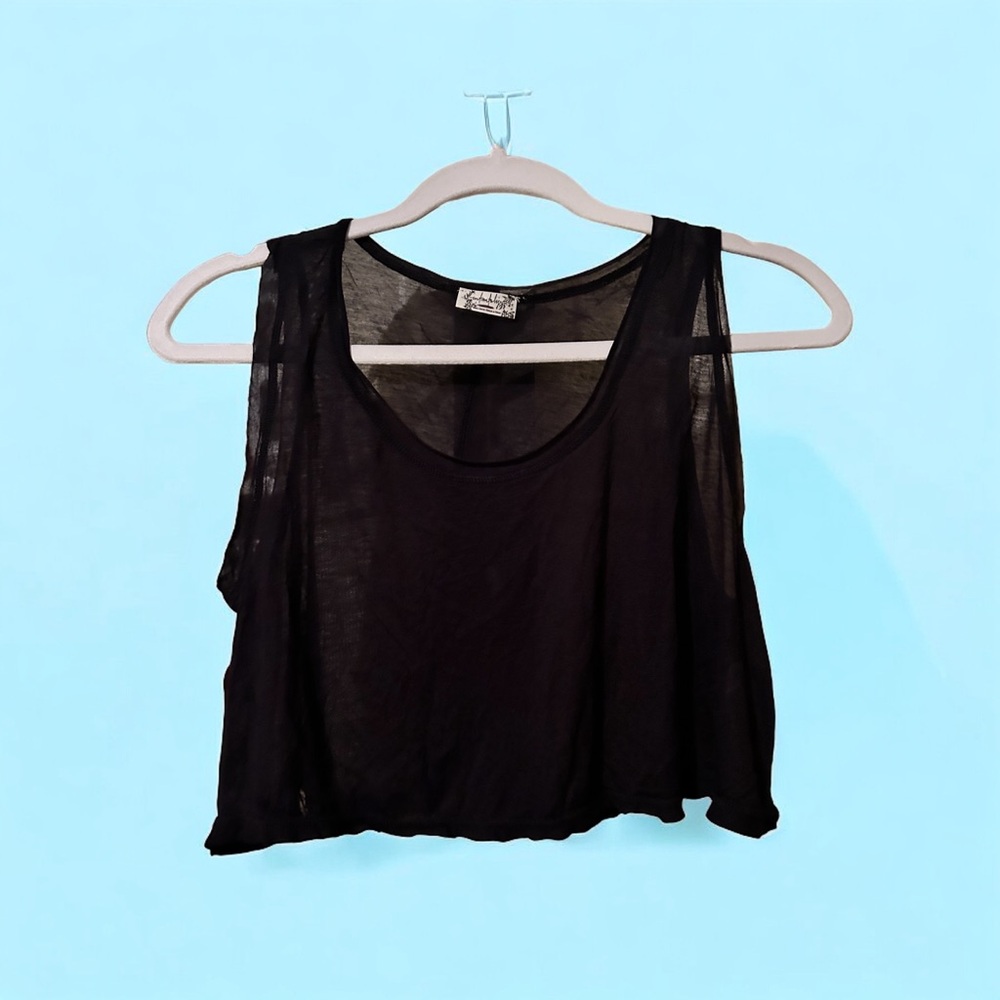 NWOT Free People Mesh Tank Top